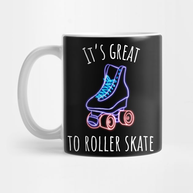 It's Great to Roller Skate by wildjellybeans